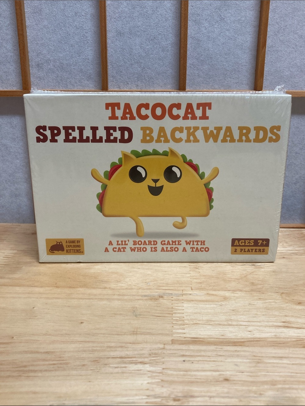 Tacocat Spelled Backwards Game